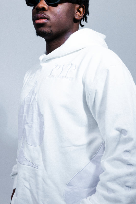 WHITEOUT PYP HOODIE "of 500"