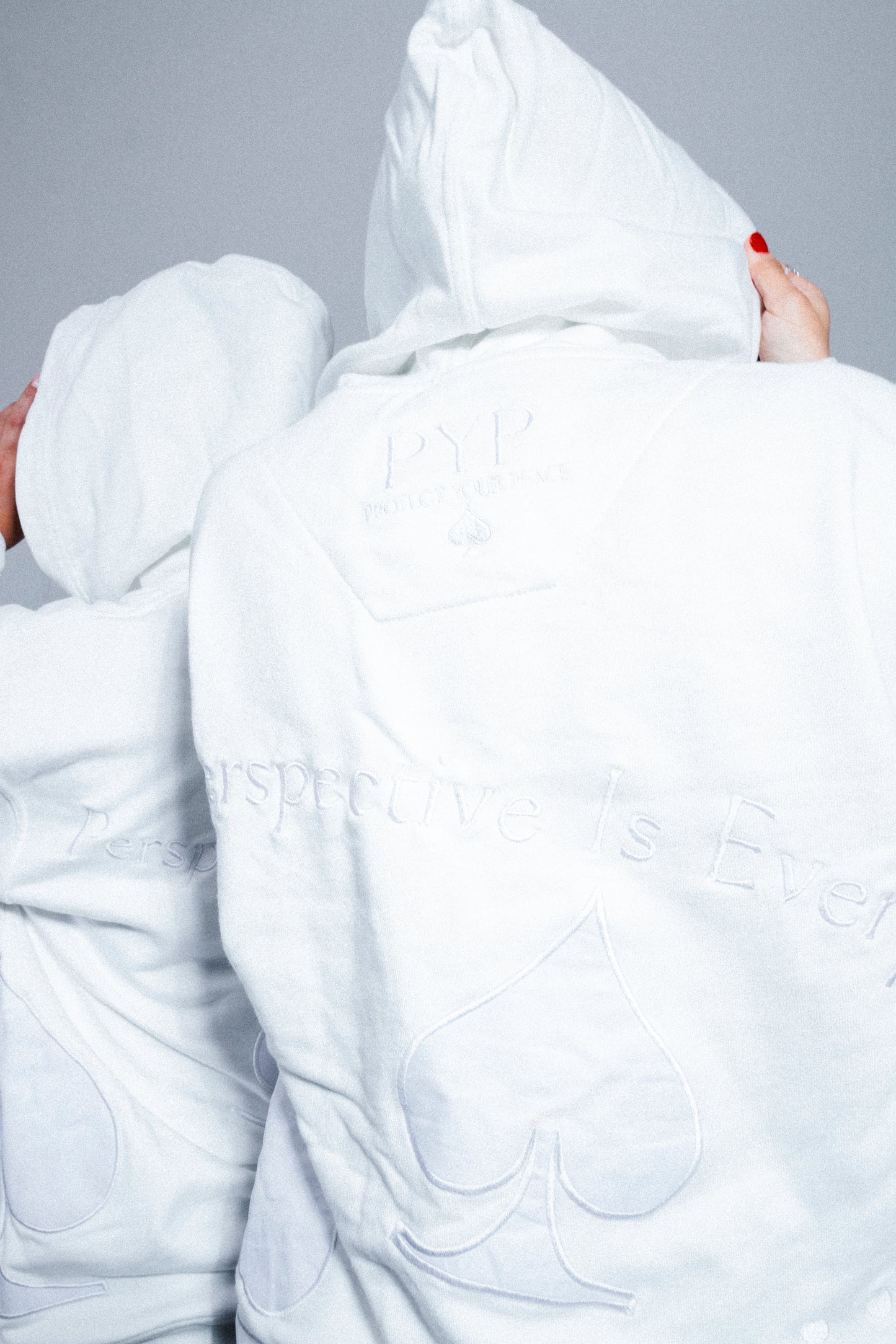 WHITEOUT PYP HOODIE "of 500"
