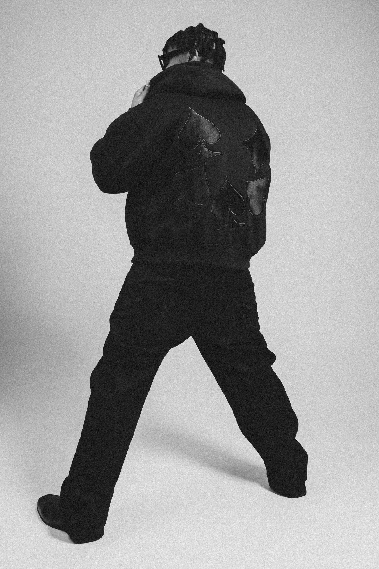 'KOINOPHOBIA' ZIP-UP HOODIE