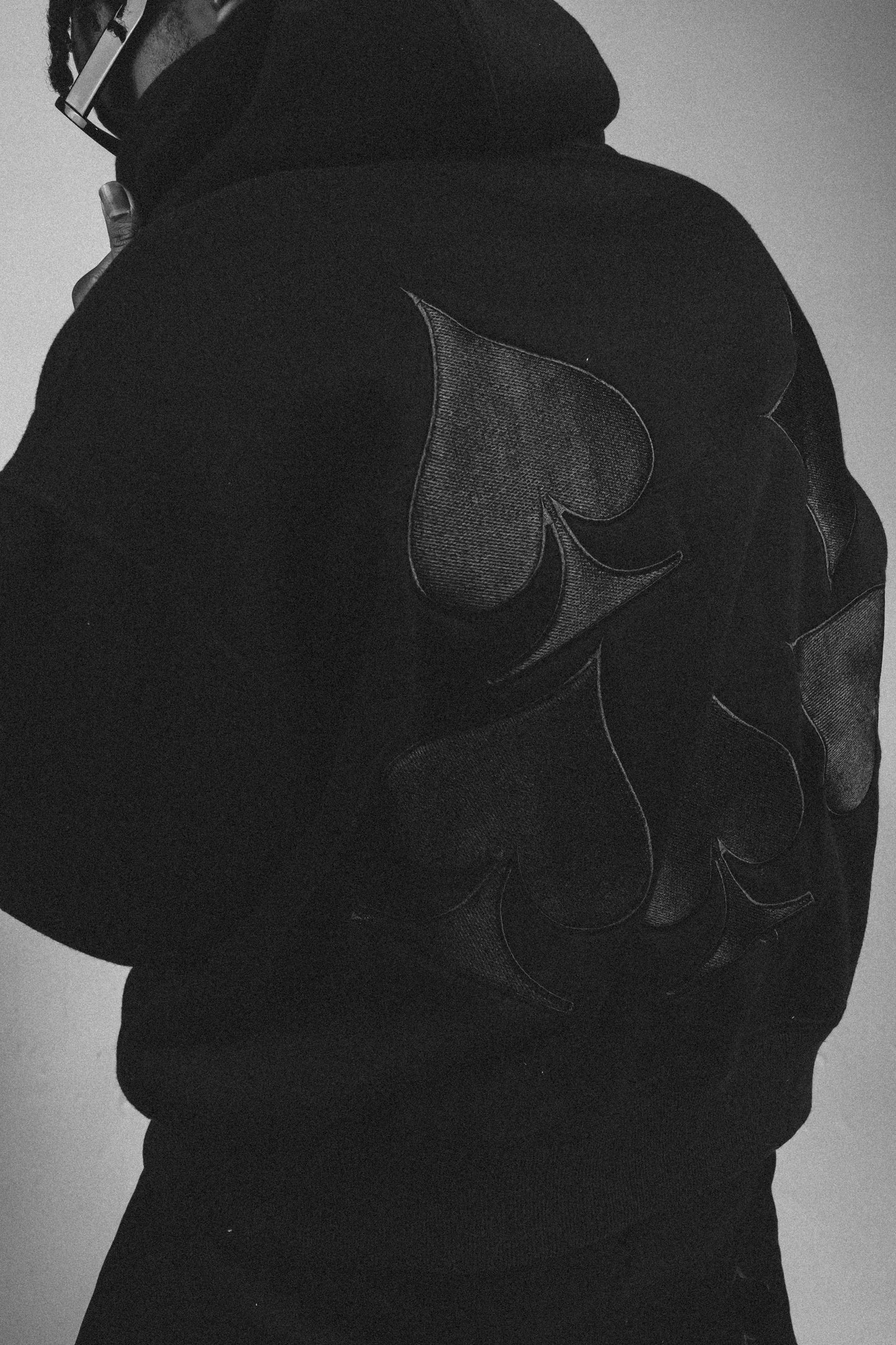 'KOINOPHOBIA' ZIP-UP HOODIE